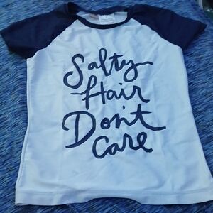 Old Navy Kids Swim Coverup - Navy and White